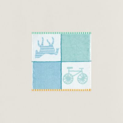 クッション 《アヴァロン・アニモー・ナッテ》 - ブルー | Hermès